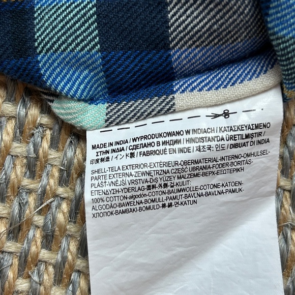 Vans Flannel Long Sleeve Plaid Button Up Shirt - Picture 7 of 11